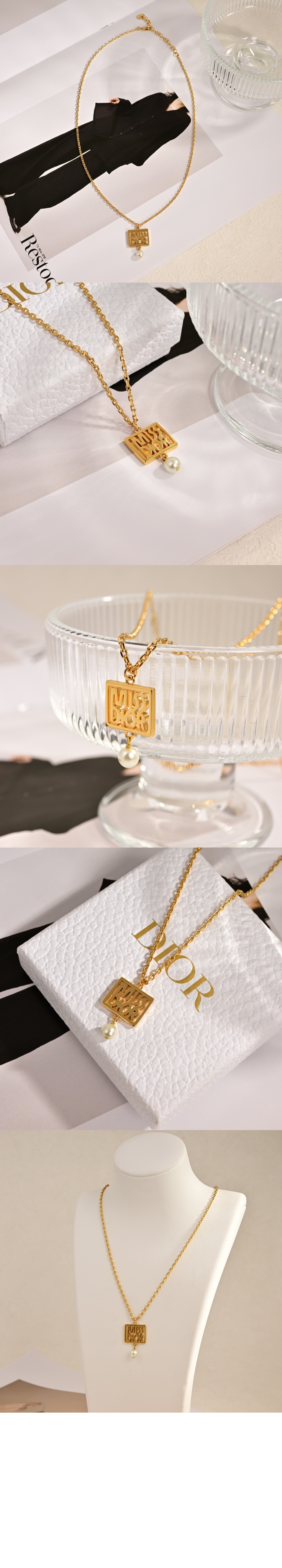 Miss Dior 목걸이 N3050