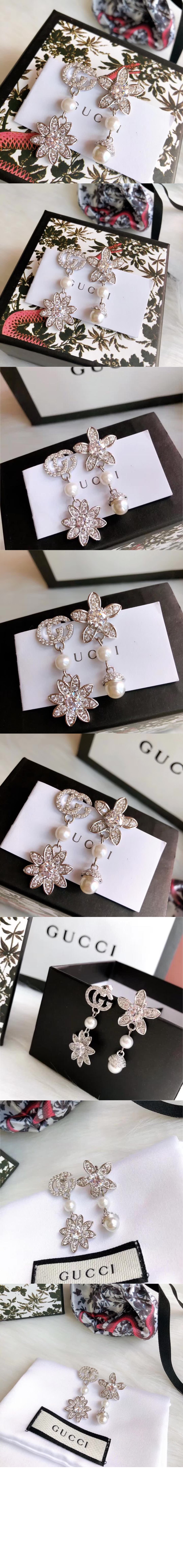 미러급레플리카사이트 | 세계명품레플리카 전문 쇼핑몰  | 아르따 - 크리스탈 더블 G 귀걸이 581824 > 구찌
