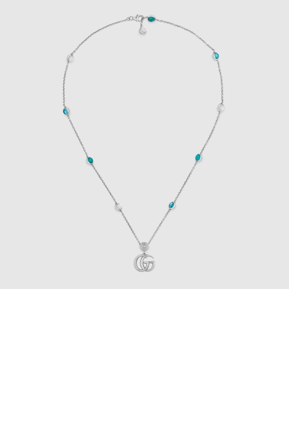 더블 G 자개 목걸이 527399