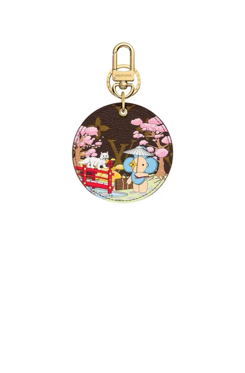 루이비통 일러스트 할리우드 드라이브 XMAS 백참 M00499