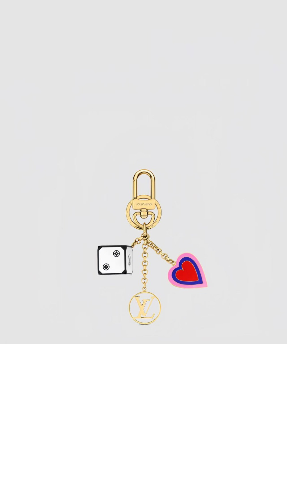 루이비통 게임온 다이스 하트 백참 MP2913