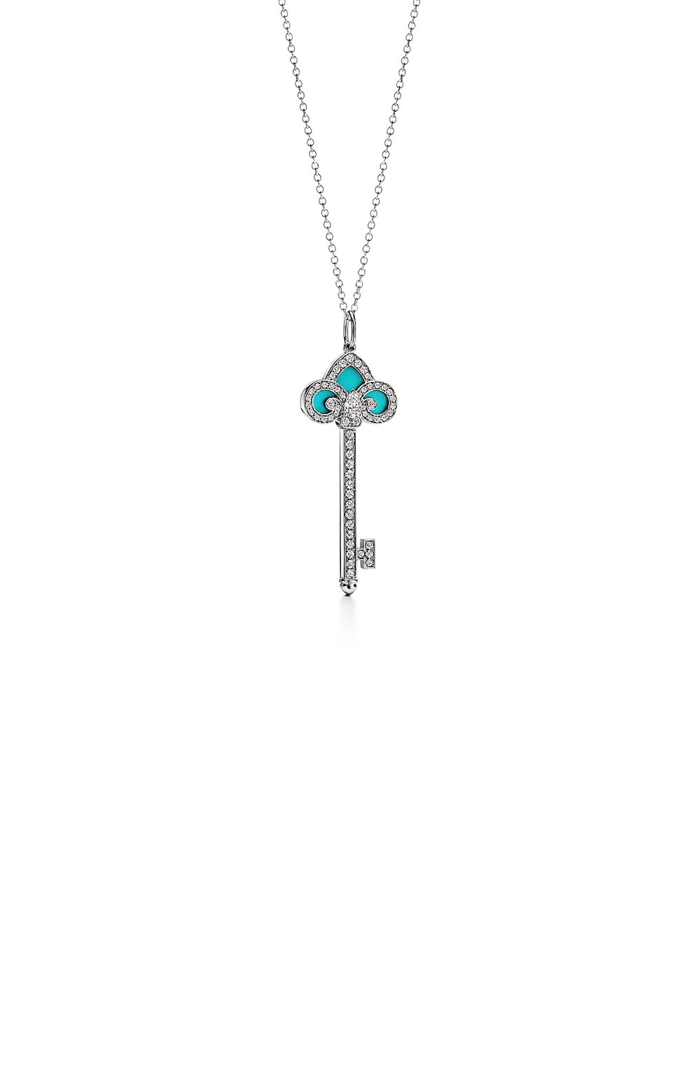 Fleur de Lis 키 펜던트