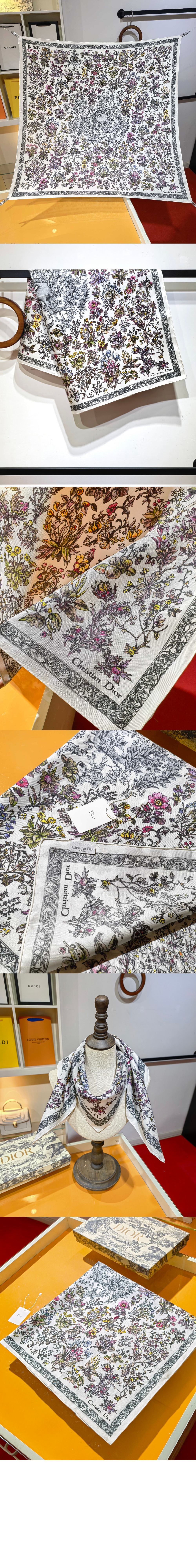 Millefiori Unicorn 90 스퀘어 스카프 51UNI