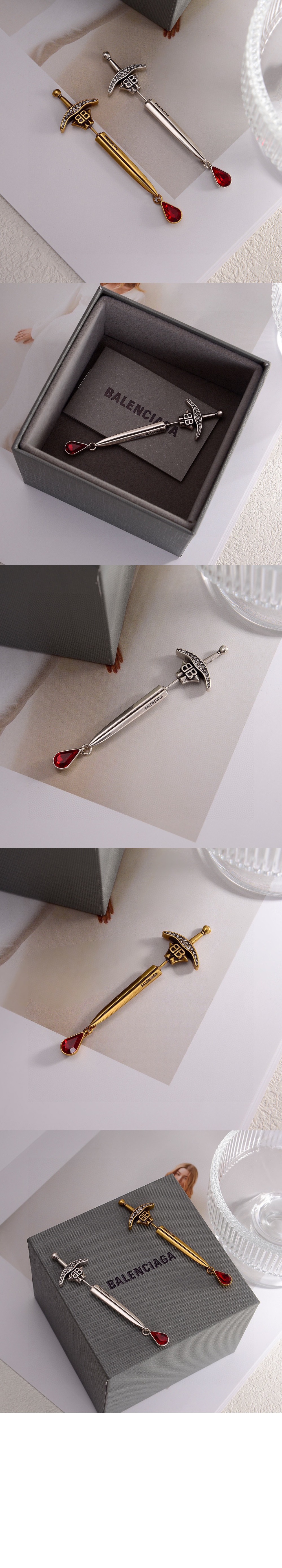 Goth Sword 귀걸이 695011