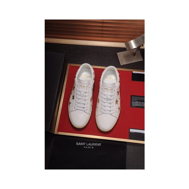 SAINT LAURENT 생로랑 스타패치 스니커즈
