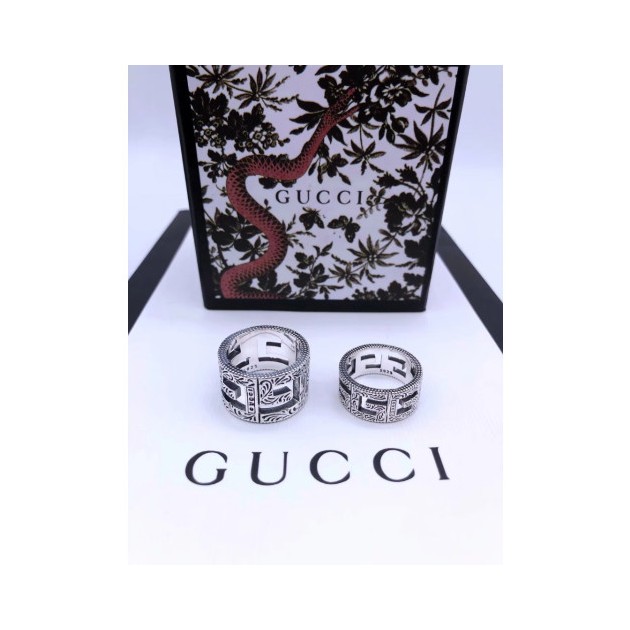GUCCI 구찌 925실버 남녀공용 반지 14~26호
