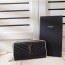 SAINT LAURENT 생로랑 마틀라쎄 모노그램 지퍼 어라운드 지갑 358094-13