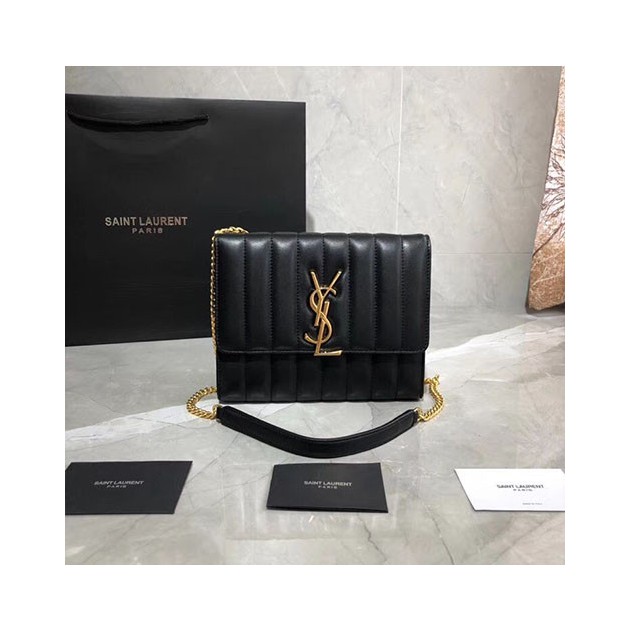 SAINT LAURENT 생로랑 비키 체인지갑 554125