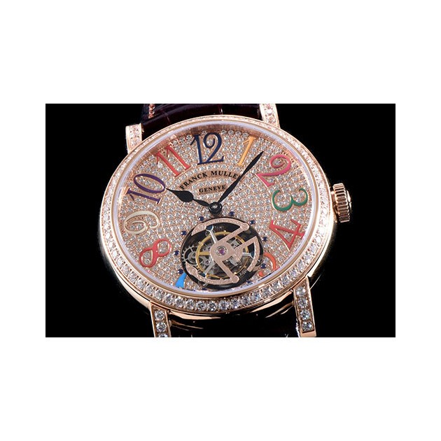 FRANCK MULLER 프랭크뮬러 론드 투어빌론-1 7002 T COL DRM D