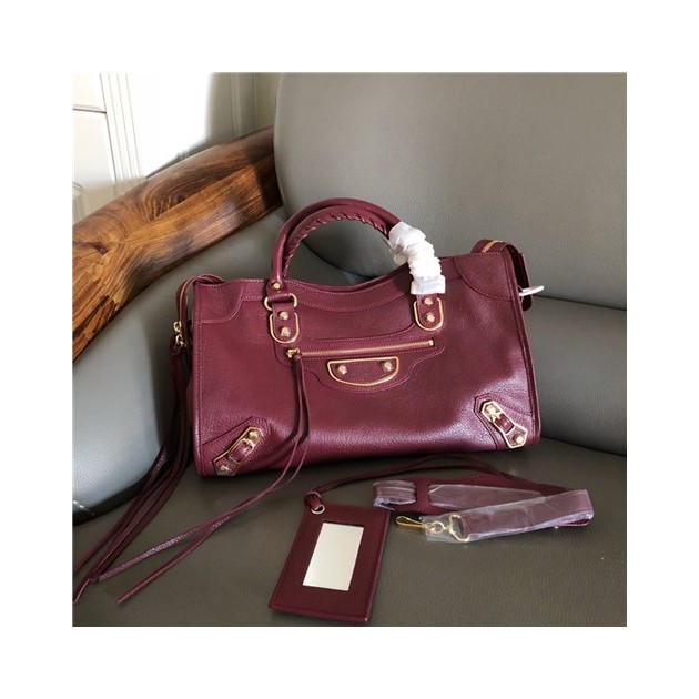 BALENCIAGA 발렌시아가 자이언트 시티 38CM B904456 신상 (국산 양가죽)