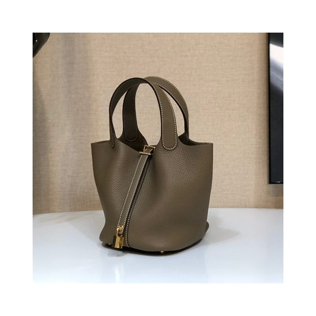 HERMES 에르메스 피코탄 18CM/22CM 오리지날 끌레망스 정품가죽사용 (100%수작업) H659210-5