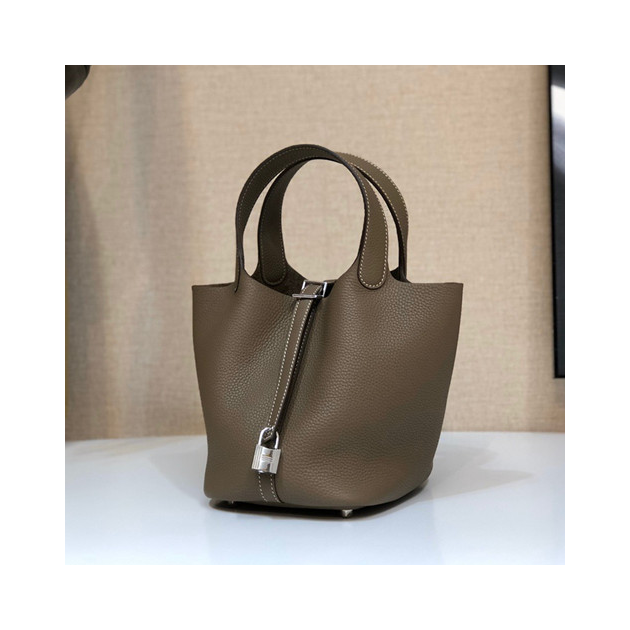 HERMES 에르메스 피코탄 18CM/22CM 오리지날 끌레망스 정품가죽사용 (100%수작업) H659210-6