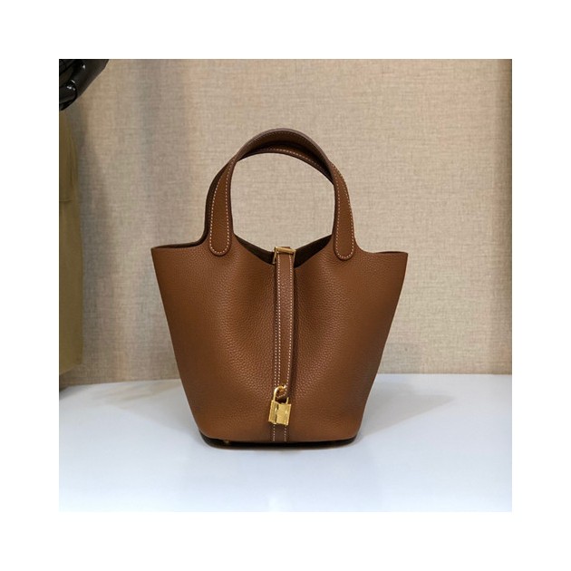 HERMES 에르메스 피코탄 18CM/22CM 오리지날 끌레망스 정품가죽사용 (100%수작업) H659210-7