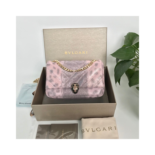 BULGARI 불가리 세르펜티 카보숑 숄더백 BV287880-2