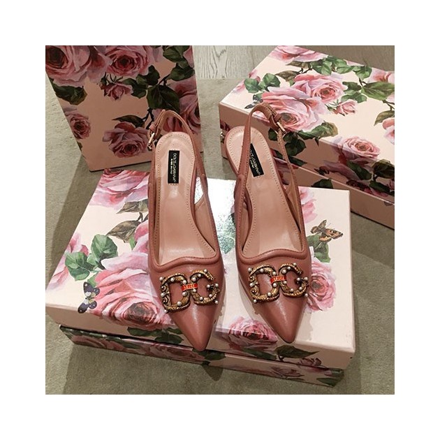 DOLCE & GABBANA 돌체앤가바나 힐  굽높이5.5CM 봄신상