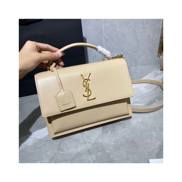 SAINT LAURENT 생로랑 모노그램 뉴 선셋 탑핸들 사첼백 634723