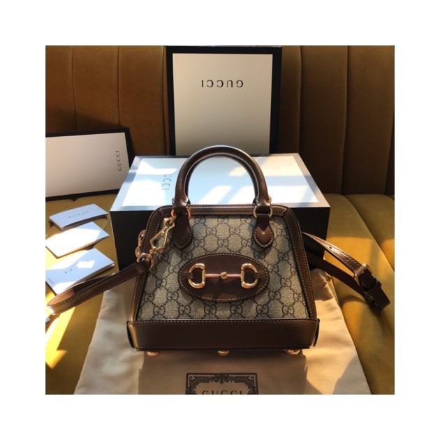 GUCCI 구찌 홀스빗 1955 미니 탑 핸들백 640716/신상