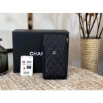 CHANEL 샤넬 캐비어 카드 지갑 (금장/은장)