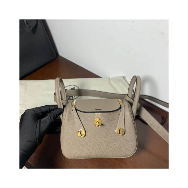 HERMES 에르메스 미니 린디백 19CM 정품TC가죽사용 (100%수작업) H340991-1