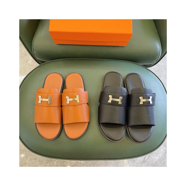 HERMES 에르메스 남성용 슬리퍼 H64010 2021/신상