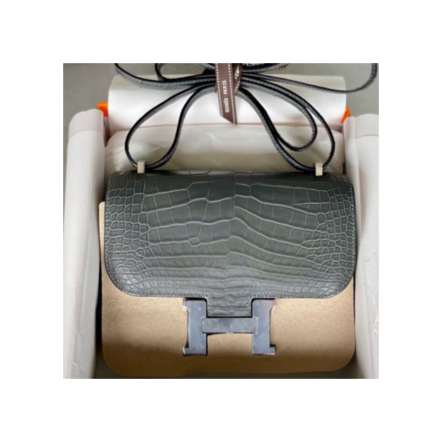 HERMES 에르메스 콘스탄스 오리지날 악어가죽사용 (100%수작업) H300900-4