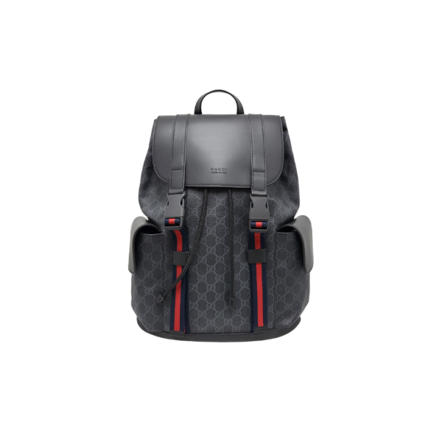 GUCCI 구찌 GG 블랙 백팩 49553