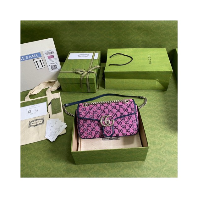 GUCCI 구찌 마몬트 마틀라세 체인백 443497