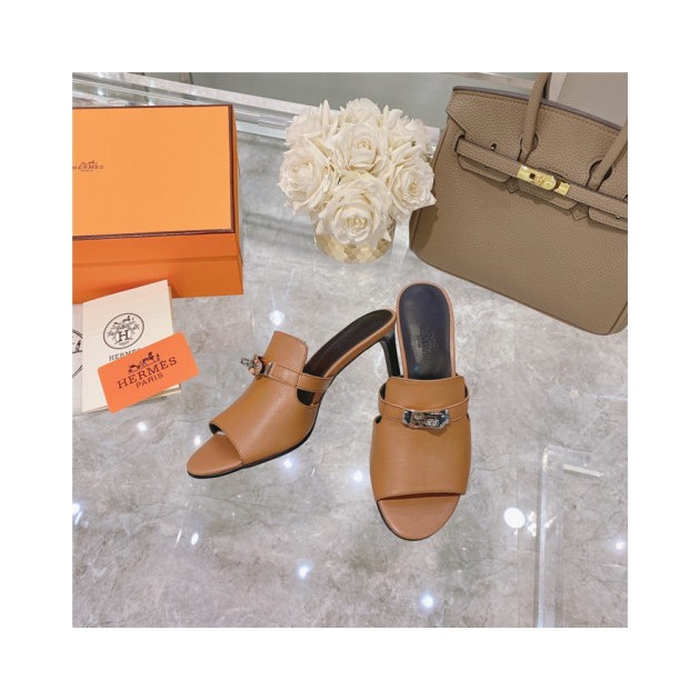 HERMES 에르메스 여성용 뮬 샌들 (힐높이6.5CM) H30020 4COLOR