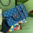 GUCCI 구찌 마몬트 마틀라세 멀티컬러 미니 체인백 474575