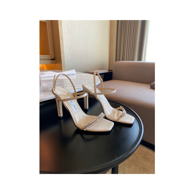 JIMMY CHOO 지미추 여성용 샌들 (굽높이10CM) J708048