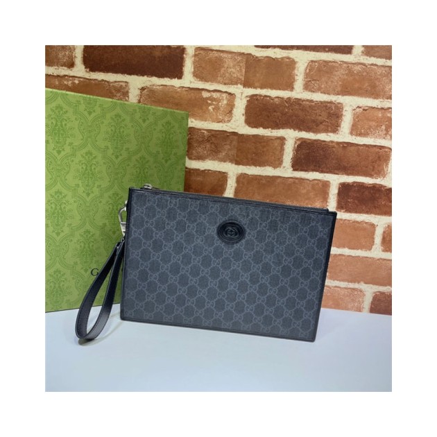 GUCCI 구찌 인터로킹 클러치 672953