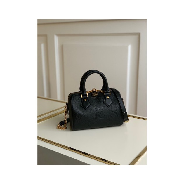 LOUIS VUITTON 루이비통 스피디 반둘리에 20 블랙 M58953