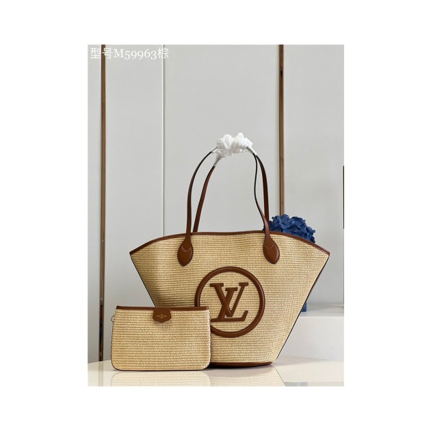 LOUIS VUITTON 루이비통 라피아 선 잭 팩 M59963