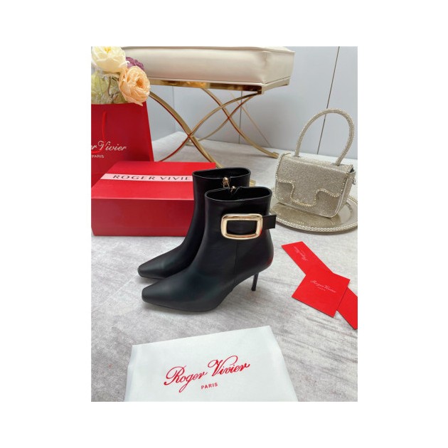 ROGER VIVIER 로저비비에 여성용 부츠 힐(7.5CM) R35011
