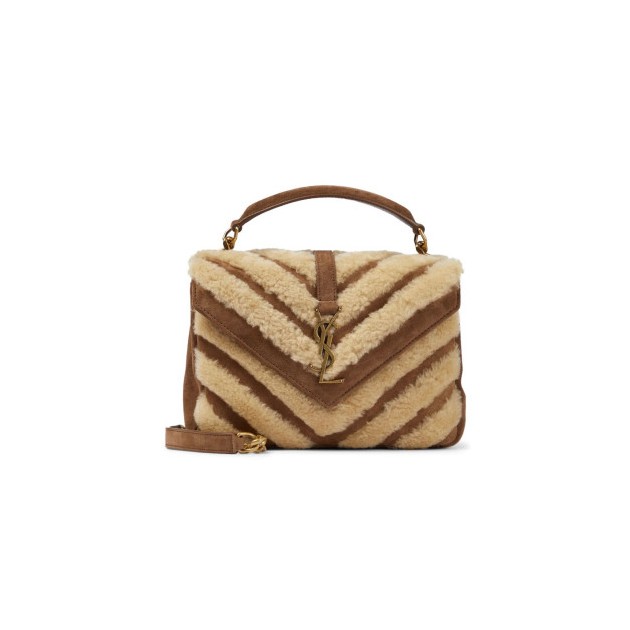 SAINT LAURENT 생로랑 베이지 숄더백 ysl321x