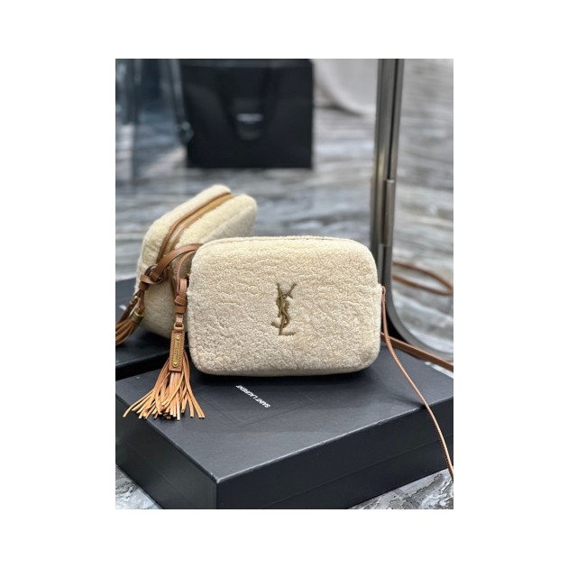 SAINT LAURENT 생로랑 아이보리 크로스백 ysl318x