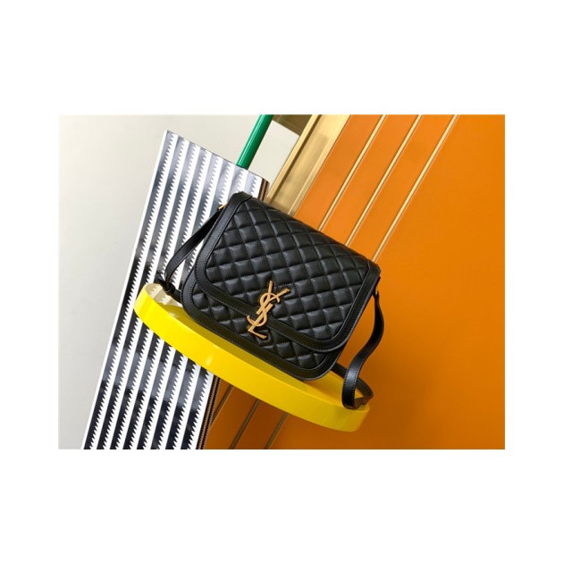 SAINT LAURENT 생로랑 퀄팅 램스킨 솔페리노 사첼백 733704