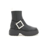 ROGER VIVIER 로저비비에 비브 앵클 부츨 부츠 (굽높이4.5CM) R68755