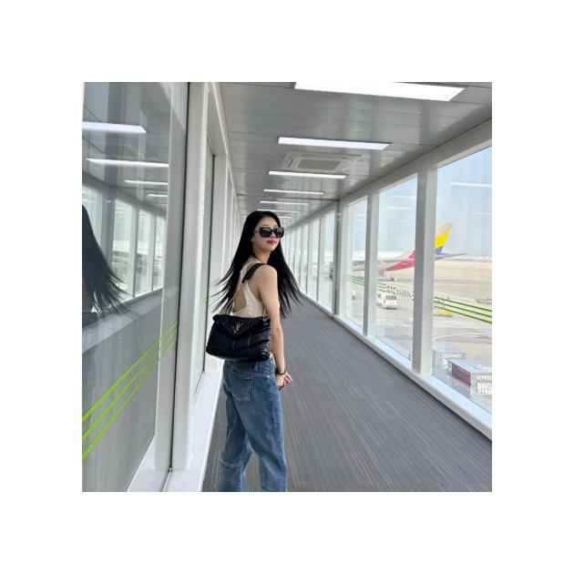 [러블리즈 이미주] SAINT LAURENT 생로랑 나파 퀼팅 푸퍼 스몰백