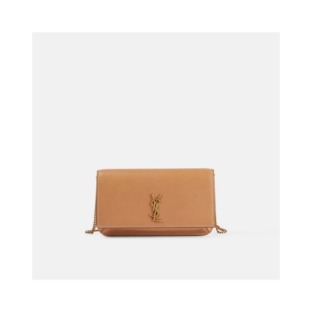 SAINT LAURENT 생로랑 여성 모노그램 체인 폰 홀더
