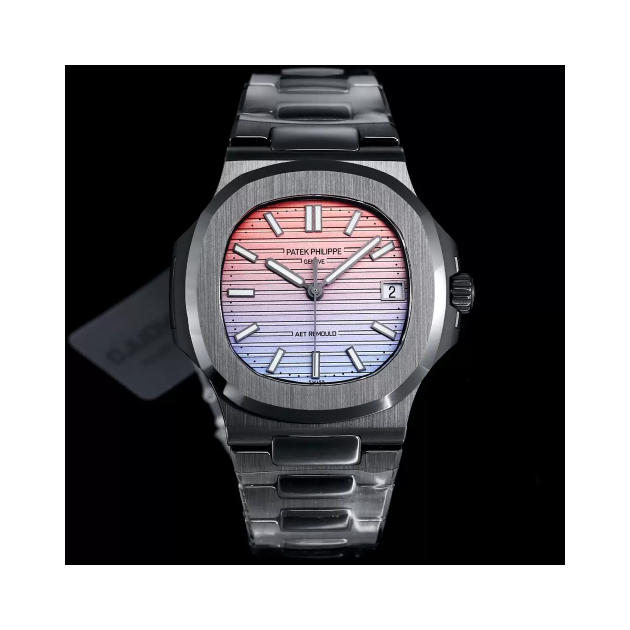 PATEK PHILIPPE 파텍필립 노틸러스 5711 레인보우 다이얼 커스텀 블랙 세라믹