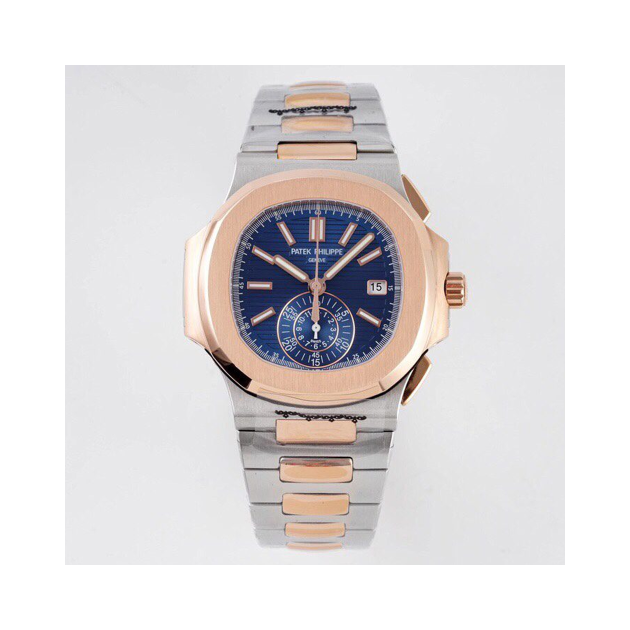 PATEK PHILIPPE 파텍필립 아쿠아넛 트래블타임 청판 콤비 5980