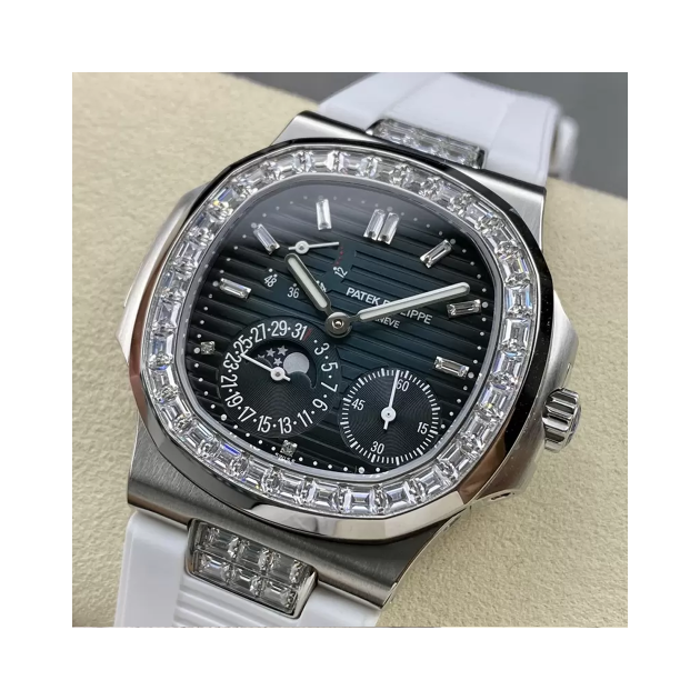 PATEK PHILIPPE 파텍필립 베젤다이아 문페이즈 청판 5724