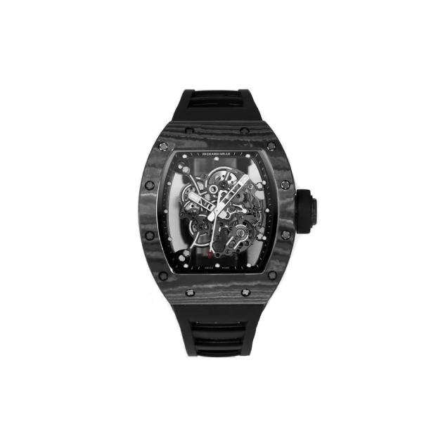 RICHARD MILLE 리차드밀 블랙 카본 뚜르비옹 러버밴드 RM-055 (3color)