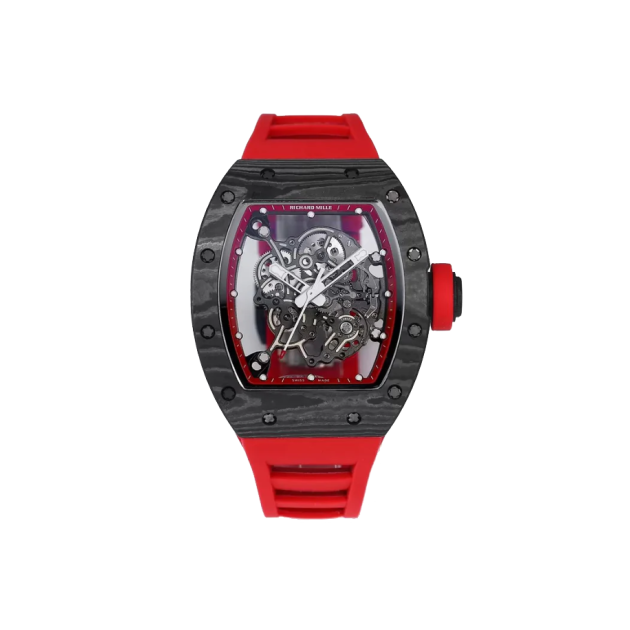 RICHARD MILLE 리차드밀 블랙 카본 뚜르비옹 레드 RM-055 (2color)