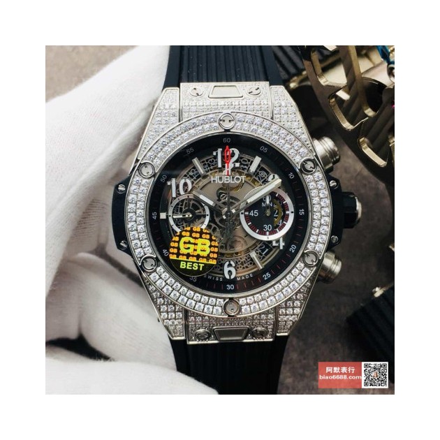 HUBLOT 위블로 빅뱅 유니코 티타늄 풀다이아 베스트에디션