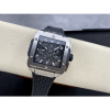 HUBLOT 위블로 스퀘어뱅 유니코 티타늄 스틸 베젤 42mm 821.NM.0170.RX