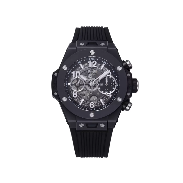 HUBLOT 위블로 빅뱅 크로노그래프 블랙 베젤 42mm 441.NX.1171.RX