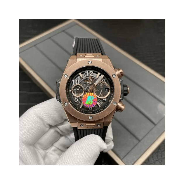 HUBLOT 위블로 빅뱅 크로노그래프 로즈골드 42mm 421.OL.5180.RX