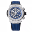HUBLOT 위블로 빅뱅 크로노그래프 로즈골드 블루 42mm 421.OL.5180.RX